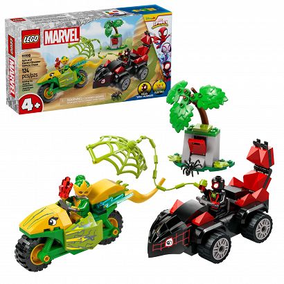 LEGO 11198 Marvel Super Heroes - Pościg Spina za Electro w dinopojeździe