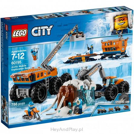 Lego City Arktyczna Baza Mobilna 60195