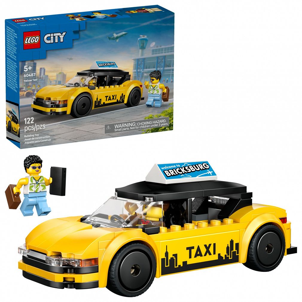 LEGO® 60487 City - Żółta taksówka