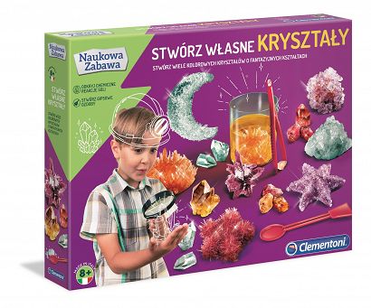 Clementoni Stwórz Własne Kryształy 50069