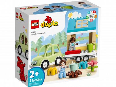 Lego Duplo Dom Rodzinny Na Kółkach 10986