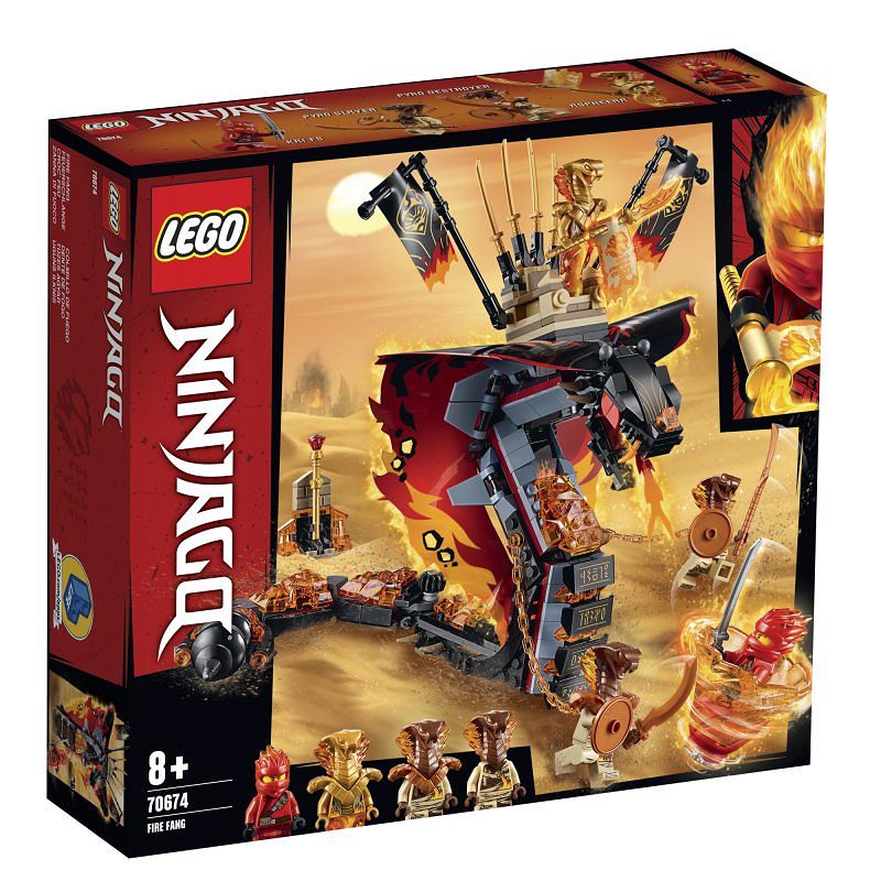 Lego Ninjago Ognisty Kieł 70674