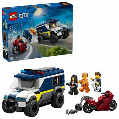 LEGO® 60479 City - Furgonetka policyjnego konwoju więziennego