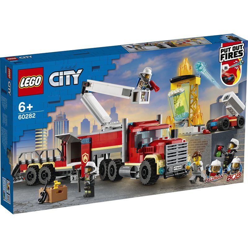 Lego City Strażacka Jednostka Dowodzenia 60282