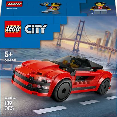 LEGO 60448 City Czerwony samochód sportowy