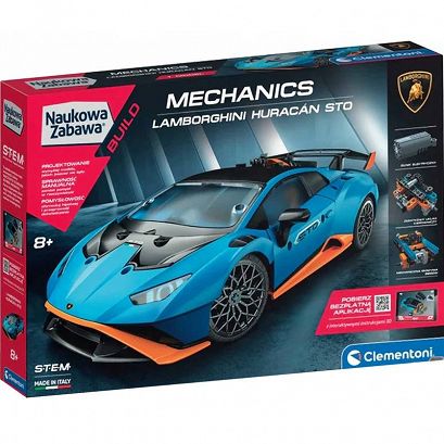 Clementoni Zestaw Konstrukcyjny Laboratorium Mechaniki Lamborghini