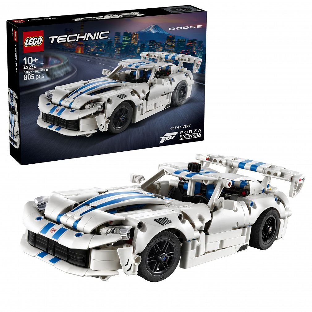 LEGO® 42234 Technic - Samochód sportowy Dodge Viper GTS-R