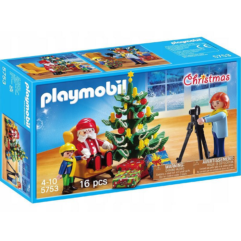 Playmobil Christmas Zdjęcie ze Świętym Mikołajem 5753 