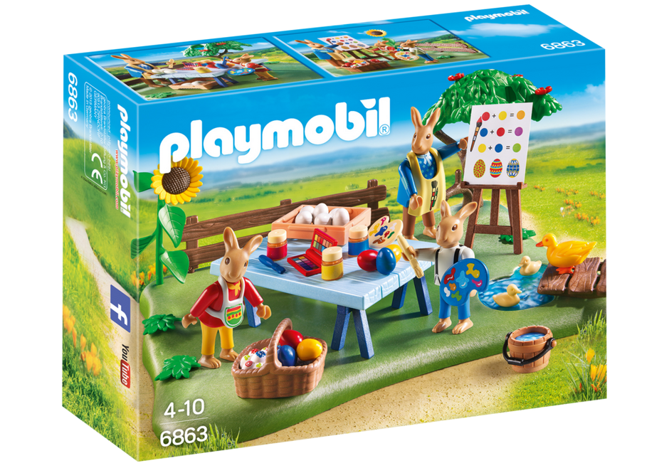 PLAYMOBIL Warsztat zajączków wielkanocnych 6863 