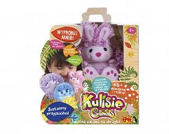 Kulisie - plusz interaktywny różowy Królik Epee