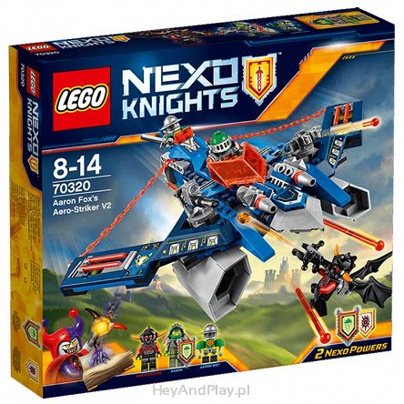 Lego Nexo Myśliwiec  V2 Aarona 70320