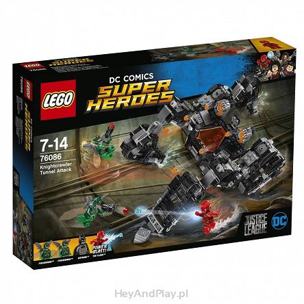 LEGO SUPER HEROES Atak Knightcrawlera w tunelu 76086