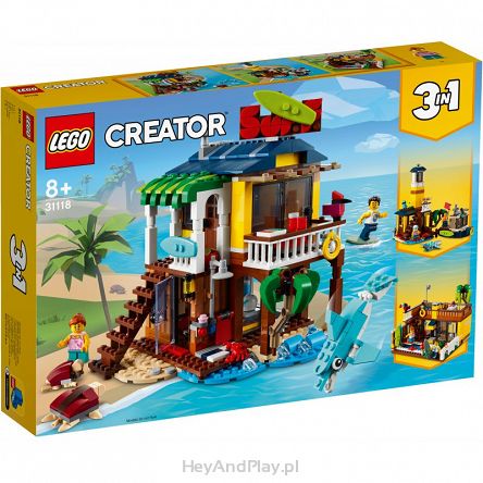 Lego Creator Domek Surferów na Plaży 31118 