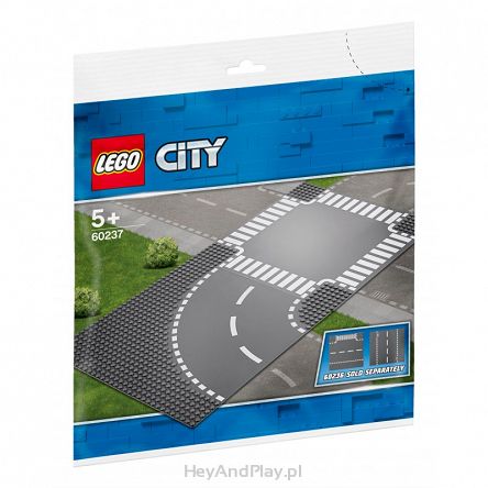 Lego City Zakręt i Skrzyżowanie 60237