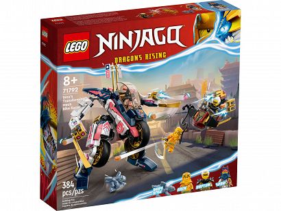  Lego Ninjago Mech Sory Zmieniający Się W Motocykl Wyścigowy 71792