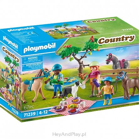 Playmobil Wycieczka Konna Na Piknik 71239