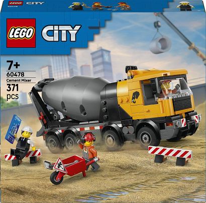 LEGO® 60478 City - Betoniarka