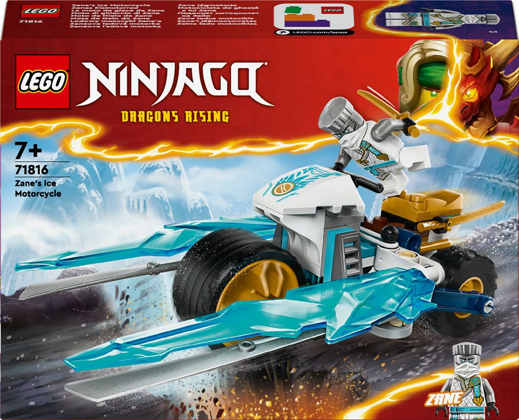 LEGO NINJAGO Lodowy motocykl Zane'a 71816