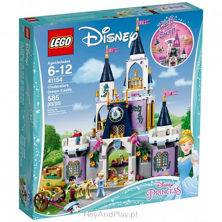 Lego Disney Princess Wymarzony Zamek Kopciuszka 41154