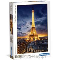 Clementoni Puzzle High Quality Wieża Eiffel 1000 el.