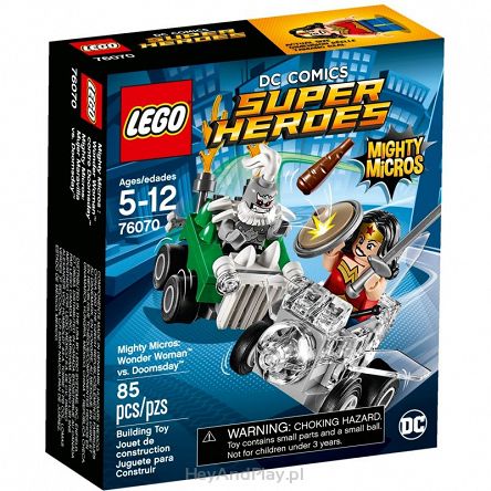 LEGO SUPER HEROES Mighty Micros: Wonder Woman kontra Doomsday 76070