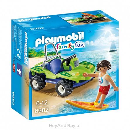 Playmobil Family Fun Surfer z Buggy 6982