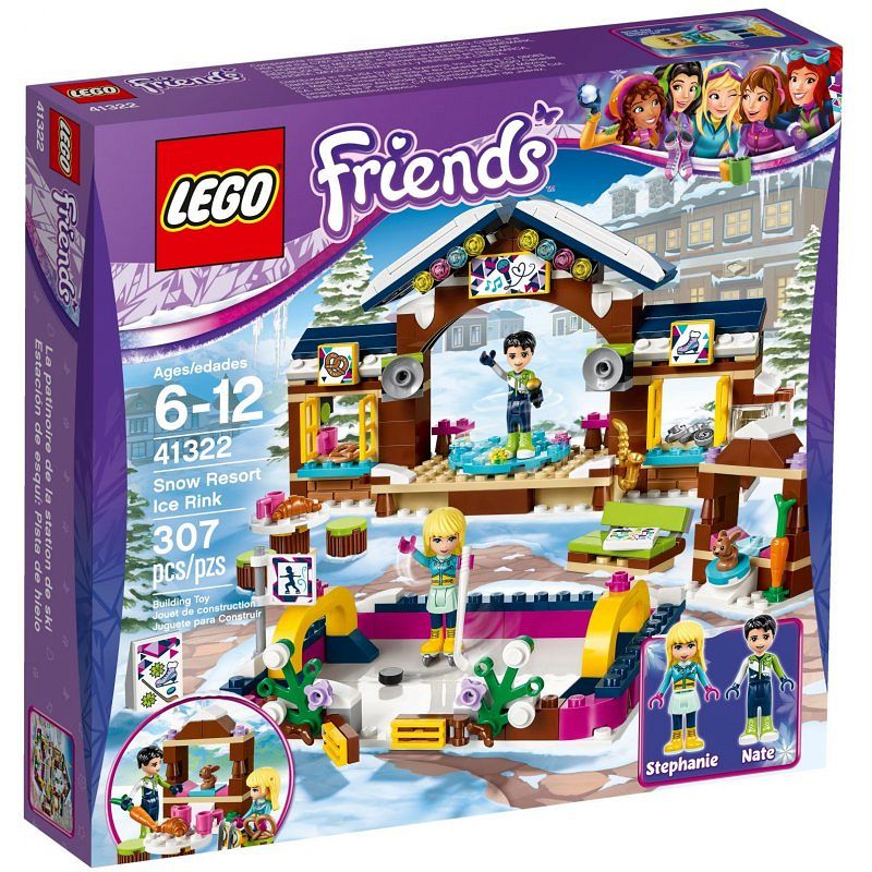 LEGO FRIENDS Lodowisko w zimowym kurorcie 41322