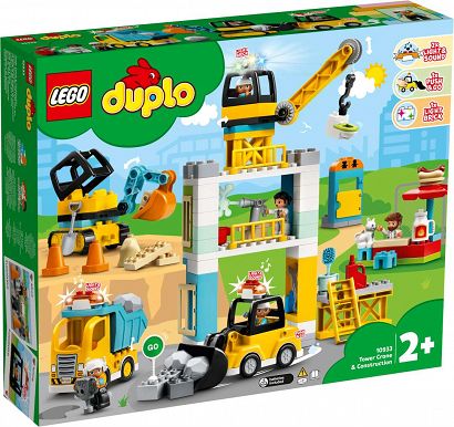 Lego Duplo Żuraw Wieżowy i Budowa 10933