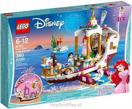 Lego Disney Princess Uroczysta Łódź Ariel 51153