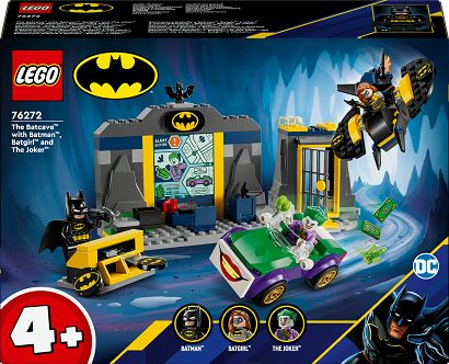 LEGO DC Batman Jaskinia Batmana z Batmanem, Batgirl i Jokerem 76272