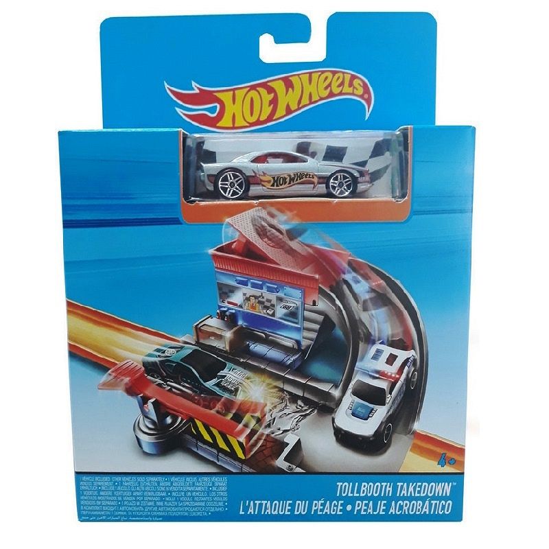 Hot Wheels Mały Fragment Toru + Samochodzik CDM44