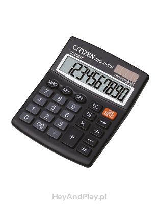 Kalkulator CITIZEN  SDC810 BN