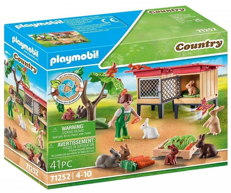 Playmobil Country Klatki z królikami 71252