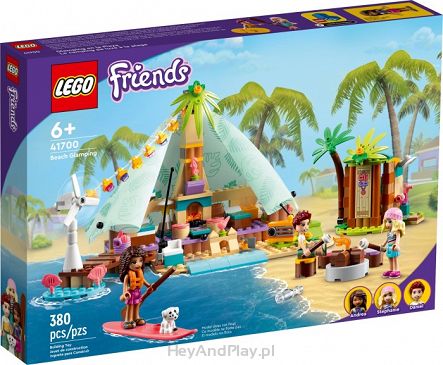 Lego Friends Kemping na Plaży 41700
