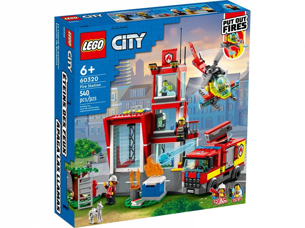 Lego City Remiza Strażacka 60320