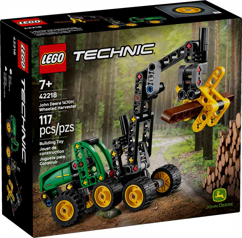 LEGO® 42218 Technic - Harwester kołowy John Deere 1470H