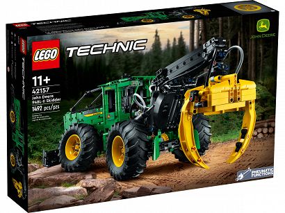 Lego ciągnik zrywkowy John Deere  42157