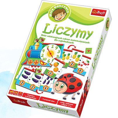 Trefl Mały Odkrywca - Gra Liczymy 