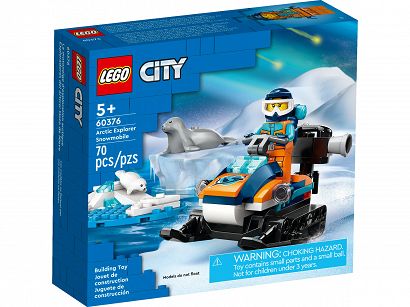 Lego City Skuter Śnieżny Badacza Arktyki 60376