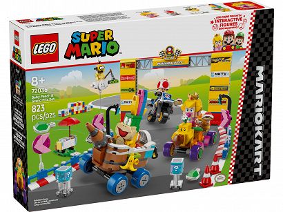 LEGO 72036 Super Mario - Mario Kart - Zestaw Baby Peach i Grand Prix