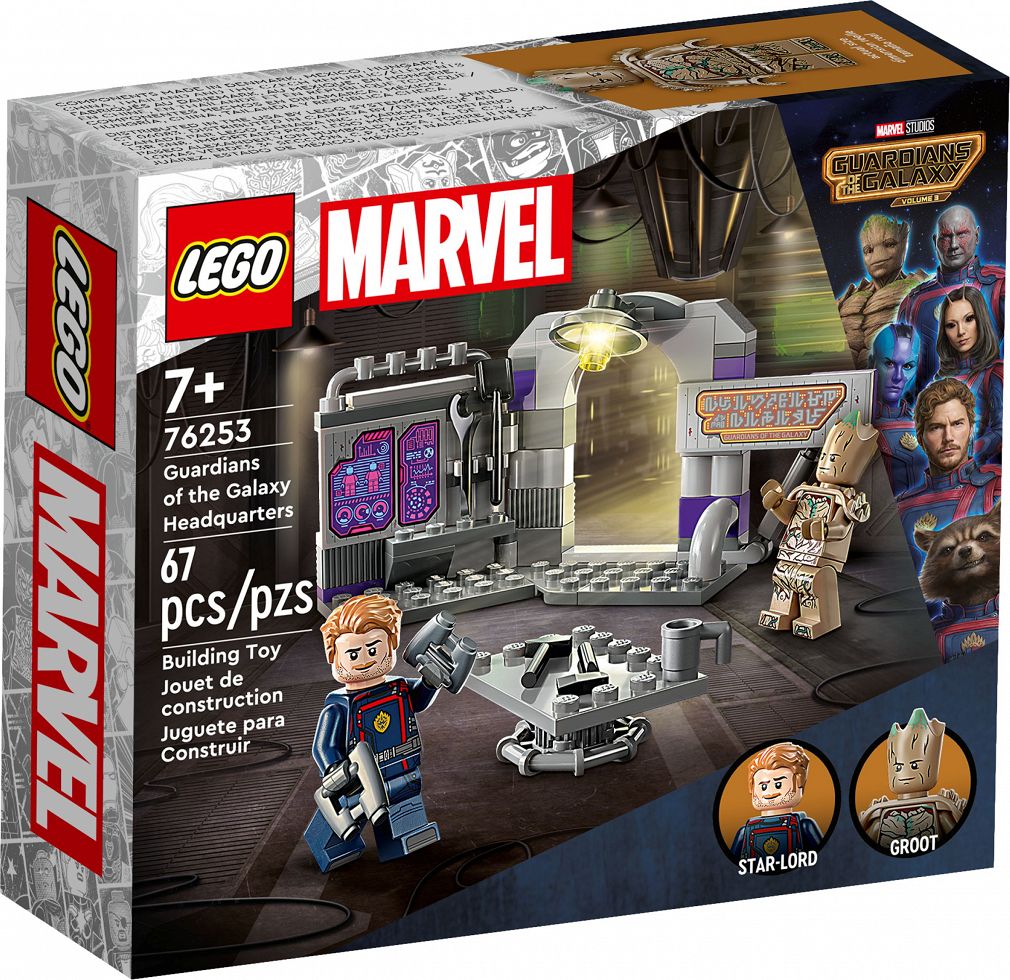 Lego Marvel Kwatera Strażników Galaktyki 76253