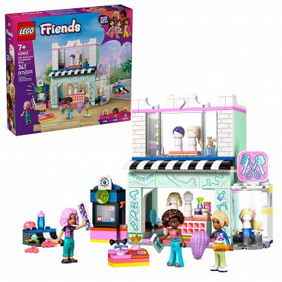 LEGO 42662 Friends - Salon fryzjerski i sklep z ozdobami