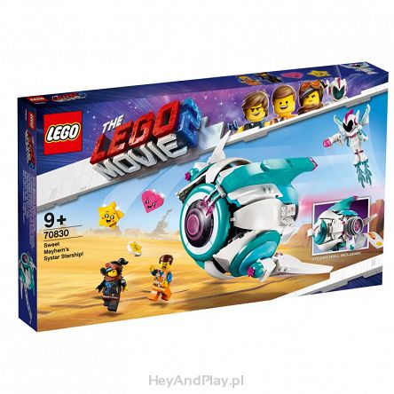 Lego Movie 2 Gwiezdny Statek Słodkiej Zadymy 70830