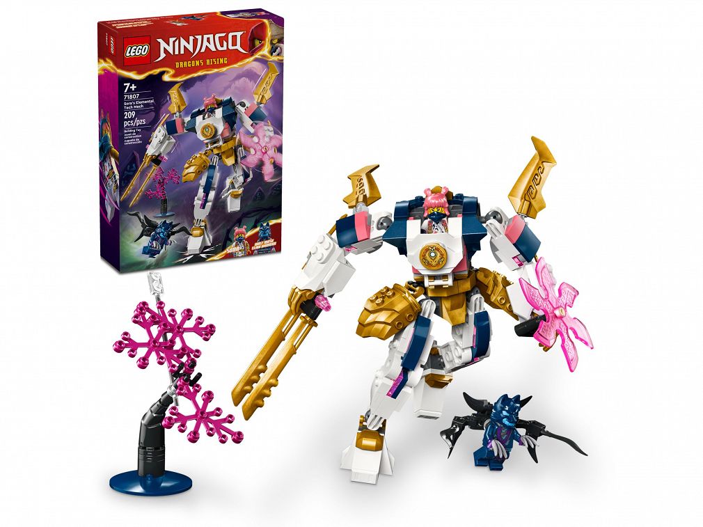 Lego Ninjago Mech Żywiołu Technologii Sory 71807