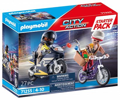  Playmobil - Starter Pack Jednostka specjalna ze złodziejem biżuterii 71255