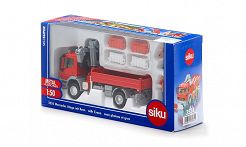 Siku Super - Mercedes Atego Z Dźwigiem Obrotowym