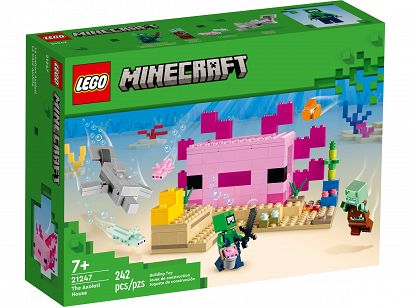 Lego Minecraft Dom Aksolotla 21247