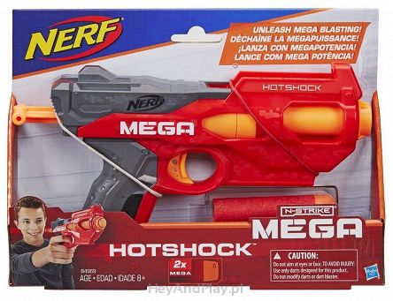 Nerf N-Strike Mega Wyrzutnia Hotshock B4969