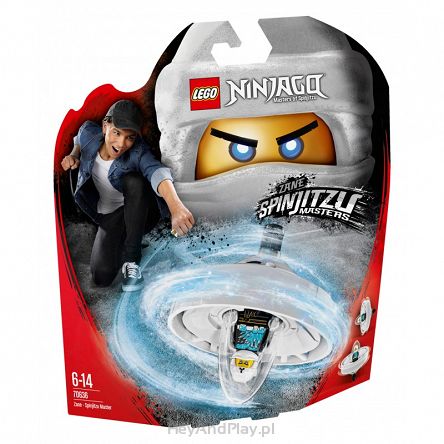 Lego Ninjago Zane Mistrz Spinjitzu 70636