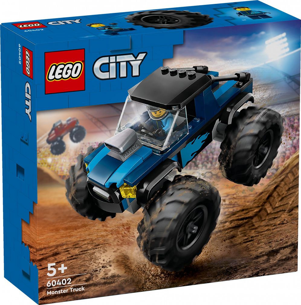 Lego City Niebieski Monster Truck 60402